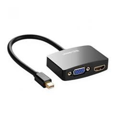 Cổng chuyển đổi Mini Display port to HDMI + VGA Ugreen 10439 chính hãng