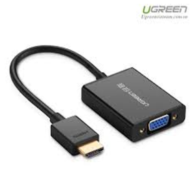 Cáp chuyển HDMI to VGA+ audio ugreen 40233