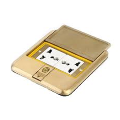 Ổ cắm âm sàn nắp trươt sino amigo SFP-3B chống nước cao cấp