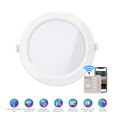 Bluetooth Round Color Changing LED Panel Light Model: PT04.BLE 135/12W