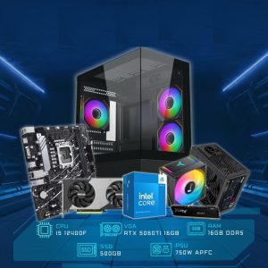 VBPC4 ULTRA GAMING AI ( I5 12400F - RTX 5060 Ti 16GB - 16GB RAM - 500GB SSD)