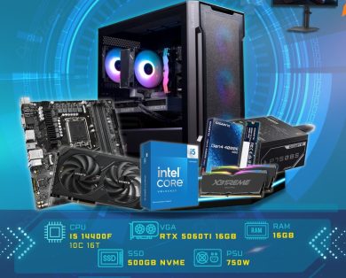 VBPC5- CPU Intel Core i5 14400F, RAM 16GB, SSD 500GB