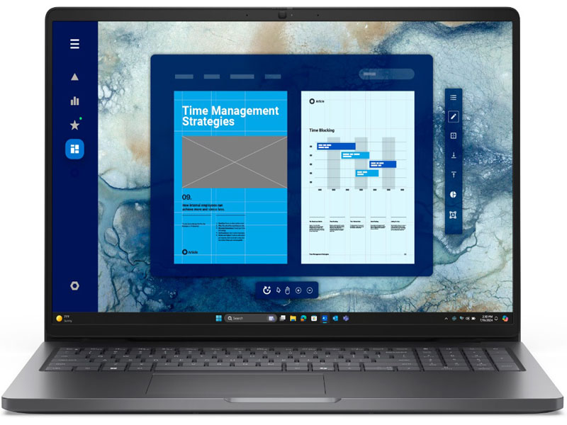 Dell Pro 16 PC16255, AMD Ryzen 5 | AMD Ryzen 7 | AMD Ryzen AI